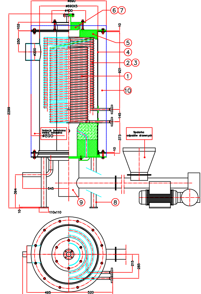 Maximum pressure 16bar Max.