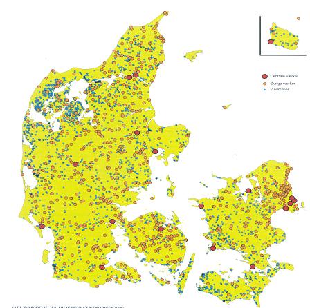 Cogeneration centralized electricity