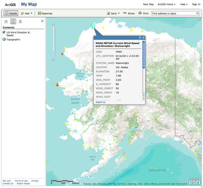 ArcGIS Online pozwala na arcgis.