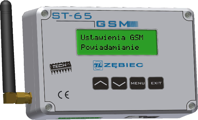 I. Zastosowanie Moduł GSM to urządzenie współpracujące ze sterownikiem ST-48 pozwalające zdalnie kontrolować stan pracy kotła przy pomocy telefonu komórkowego.
