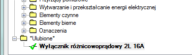 CADprofi Electrical: Praca z symbolami ogólne zasady Zarządzanie zawartością listy symboli. W bibliotekach programu CADprofi znajduje się kilka tysięcy symboli pogrupowanych w odpowiednie kategorie.