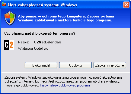 ZAPORA SYSTEMU WINDOWS Standardowe zabezpieczenie systemu