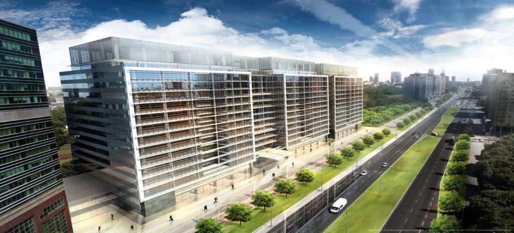 Kluczowe prowadzone inwestycje Eurocentrum Office Complex (Etap II) Faza II projektu Eurocentrum Office Complex rozpoczęła się we wrześniu 2014 r.