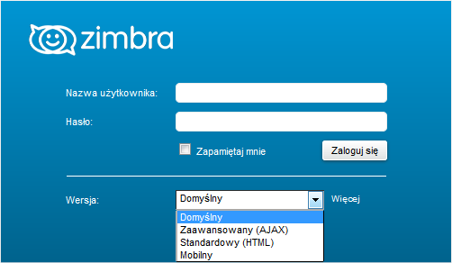 pl SKRÓCONA INSTRUKCJA OBSŁUGI POCZTY ELEKTRONICZNEJ ZIMBRA WEBMAIL Aby zalogować się do aplikacji webmail należy wpisać w przeglądarce internetowej w pasku adresu: https://poczta.am.szczecin.