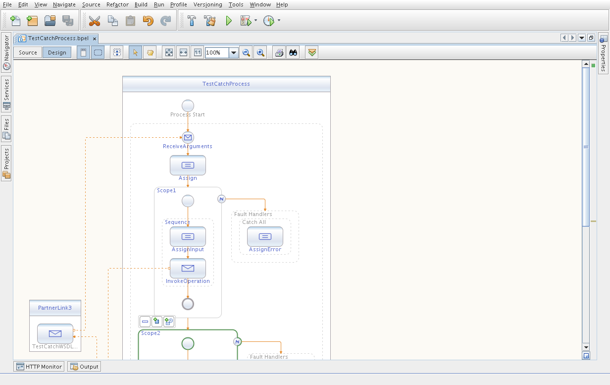 Oracle BPEL Process Manager TM [50] Microsoft BizTalk TM [47] BEA Aqualogic TM [3] Istnieje również kilka rozwiązań niekomercyjnych takich jak: OpenESB BPEL JBI Component[59] ActiveBPEL Engine[36]