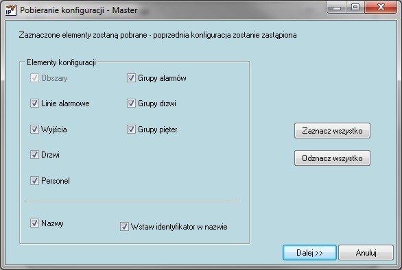 Właściwości Advisor Master Pobieranie personelu Zapytania Pobieranie personelu odbywa się
