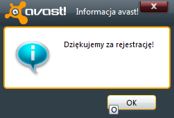 3. Program został zarejestrowany, można go