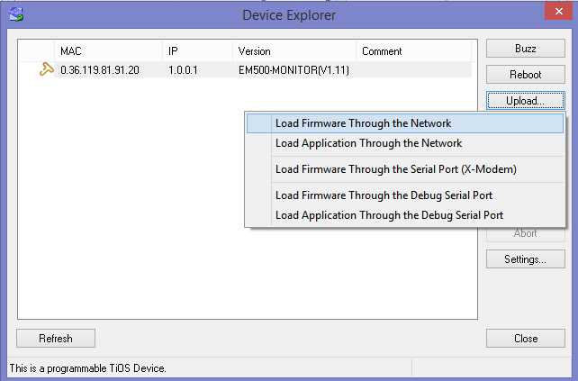 Okresowa kalibracja czasu z serwera NTP 2. Kompatybilność Oprogramowanie firmware dla modułu Tibbo EM500 wbudowanego w interfejs ethernetowy UNIV 3.102.0.x.