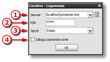 4Trans, TachoScan, GBOX 25 spowoduje automatyczne uruchomienie okna instalacyjnego. W oknie wybieramy pierwszy przycisk: ComBox.