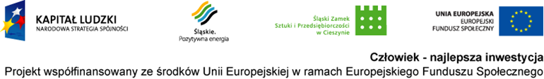 Projekt REVITA SILESIA - regionalna sieć współpracy Partnerzy projektu - Urząd Marszałkowski Województwa Śląskiego (Lider) - Zamek Cieszyn.