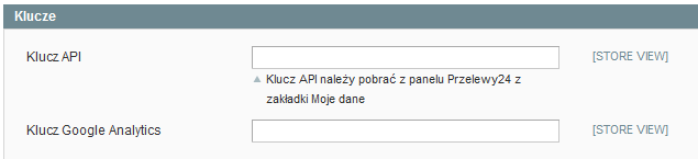 2 Ustawienia Przelewy24 Wersja 3.2.2c wtyczki umożliwia ustawienie rozszerzonych opcji.