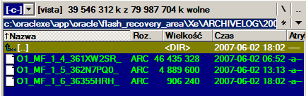 3. PLIKI SYSTEMU ORACLE - 10-3. PLIKI SYSTEMU ORACLE System Zarządzania Bazą Danych Oracle wykorzystuje pliki kodu i bazy danych, tj.