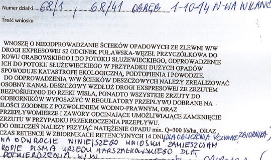 Obliczenia odwodnienia są prowadzone zgodnie z Rozporządzeniem Ministra Transportu i Gospodarki Morskiej z dnia 2 marca 1999 w sprawie warunków technicznych, jakim powinny odpowiadać drogi publiczne