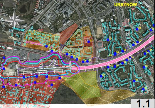 Projekt i budowa drogi ekspresowej S2 - Południowa Obwodnica Warszawy na odcinku od węzła Puławska do węzła Lubelska z podziałem na trzy zadania: DZIELNICA TREŚĆ ODPOWIEDŹ Węzeł Ursynów Zachód i