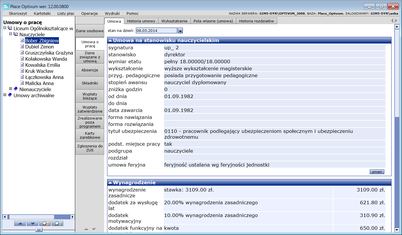 Jak przenieść dane programu Płace Optivum na nowy komputer? 10/10 8.