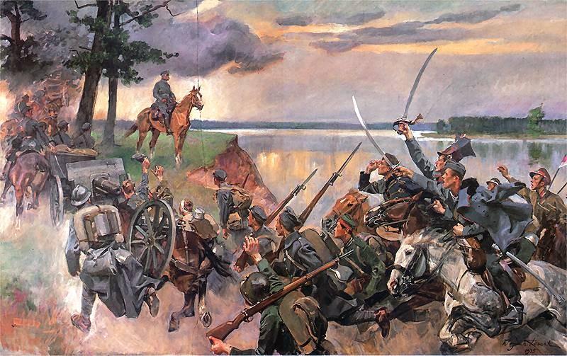 Apoteoza Wojska Polskiego Obraz powstały w 1935r.