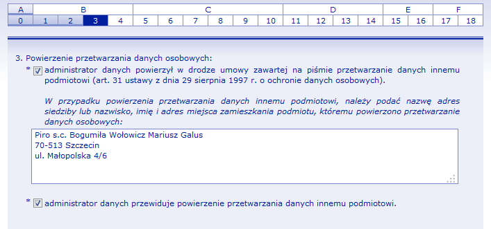 Część B
