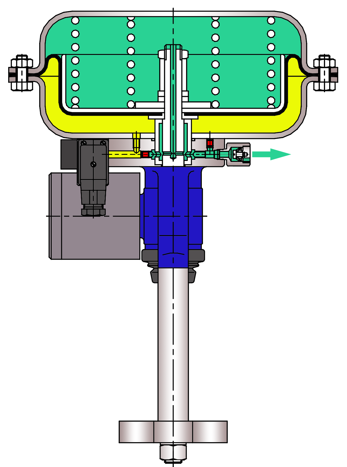 8 7 6 5 4 9 2 3 Rys. 1 Siłownik R5 11 14 1 13 15 16 10 12 Rys.