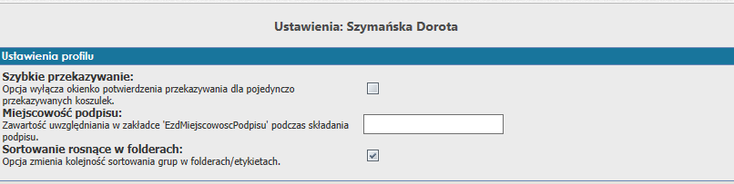 11. Nowe opcje wyszukiwania korespondencji wychodzącej Istnieje możliwość wyszukiwania korespondencji wychodzącej przez opcje: - tylko ZPO - tylko mój PKN ograniczenie tylko do własnego oddziału PKN