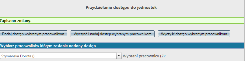 Wskazujemy jednostki, do koszulek których wskazane wyżej osoby będą miały