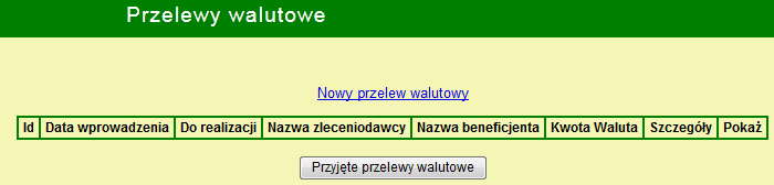 polecenia przelewu można wybrać priorytet zlecenia. Po wypełnieniu pól formularza należy kliknąć przycisk.