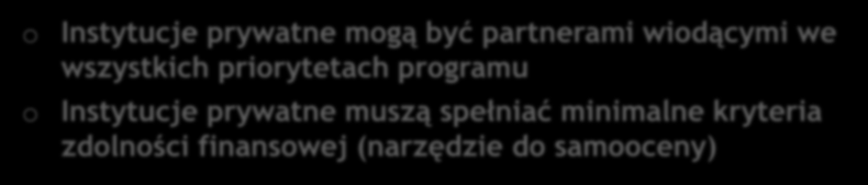 Kto może być partnerem?