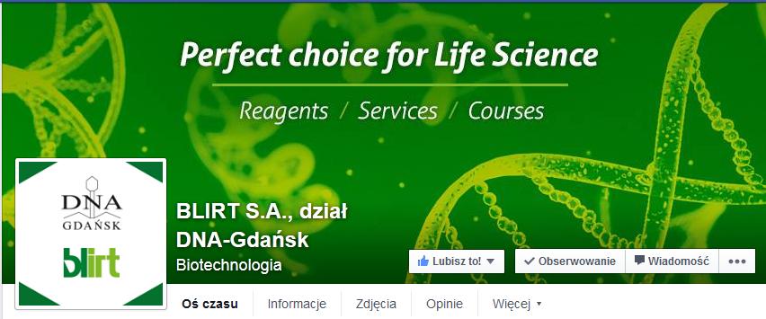 CENNIK PRODUKTÓW DNA-GDAŃSK 2015 ZESTAWY DO IZOLACJI I OCZYSZCZANIA DNA I RNA - PROMOCJA!
