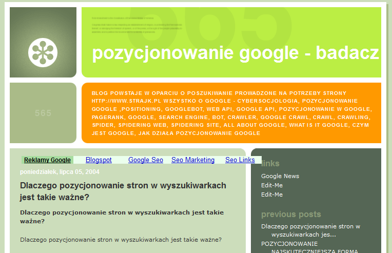 Dlaczego serwisy