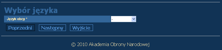 1. Wybór ścieżki kształcenia (z możliwością wyboru alternatywnego kierunku) Po dokonaniu wyboru kierunku pojawia się nazwa wydziału, który prowadzi wybrany przez Ciebie kierunek studiów.