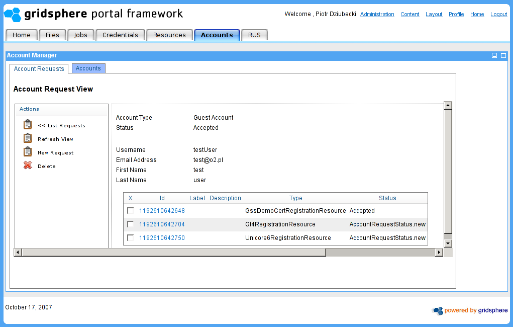 Sportlets Framework odpowiadający za warstwę prezentacji stworzony specjalnie z myślą o Vine Toolkit i współpracą z różnymi środowiskami docelowymi.