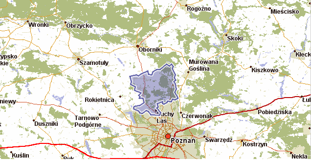DIAGNOZA AKTUALNEGO STANU OŚWIATY W GMINIE SUCHY LAS 1. Demograficzna charakterystyka Gminy Suchy Las. Gmina Suchy Las gmina wiejska w województwie wielkopolskim, w powiecie poznańskim.