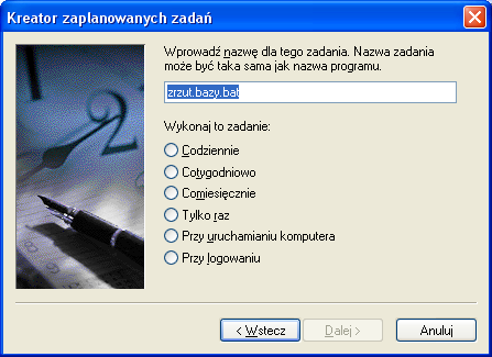 W oknie, które się otworzy należy zlokalizować plik zawierający skrypt do