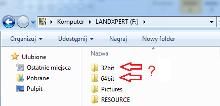 CZYNNOŚĆ: Klikamy na napęd landxpert, następnie w oknie otwartego nosnika kopiujemy na dysk lokalny komputera np.