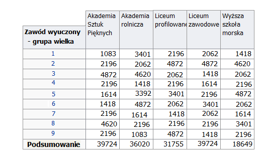 Kwalifikacje osób CESAR obszary zainteresowań Przykładowe