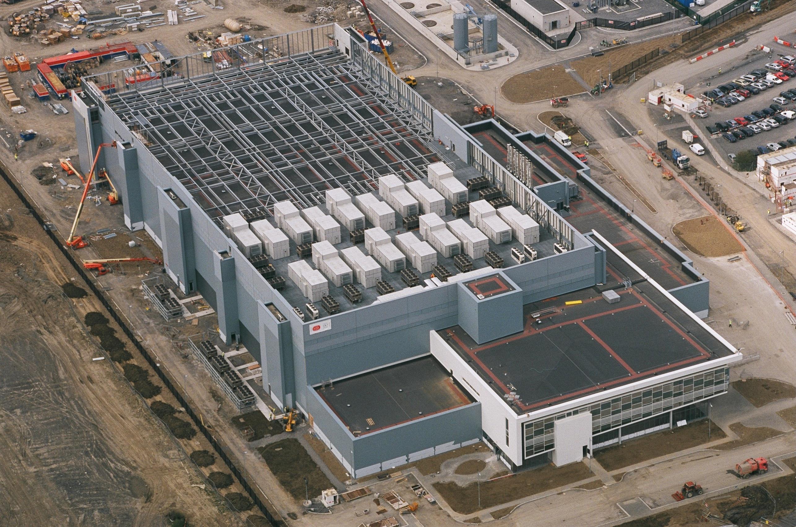 Mega Data Center Microsoft, Dublin,