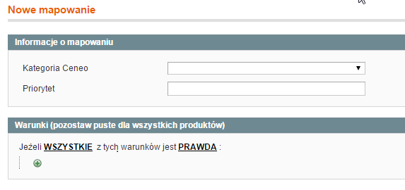 4. Masowe mapowanie kategorii Przypisywanie produktów do danej kategorii Ceneo jest możliwe z poziomu zakładki [Katalog ORBA Ceneo.pl Pro Masowe mapowanie kategorii]. 4.