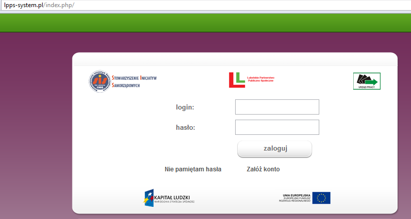 Instrukcja obsługi korzystania z platformy informacyjnej na rzecz LPPS współfinansowanego z EFS w ramach projektu Model współpracy międzysektorowej Lubelskiego Porozumienia Publiczno Społecznego.