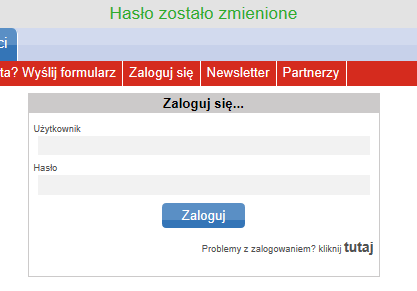 6. Po kliknięciu w link otworzy się okno Ustaw hasło enadawcy. 7. Wprowadź i powtórz nowe hasło, a następnie kliknij przycisk Ustaw. 8.