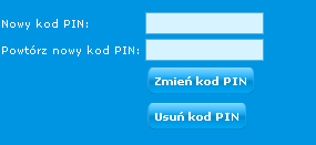 f) Wyloguj się ze strony WWW systemu Documaster Campus. 5. Ustawienie kodu PIN użytkownika a) Zaloguj się na stronie WWW systemu Documaster Campus, podając odpowiedni login i hasło.