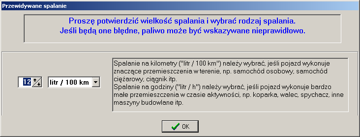 odczyty paliwowe z magistrali CAN należy postępować zgodnie z poniżej przedstawionymi wytycznymi: 1) Ustalić faktyczną wielkość zbiornika na podstawie dokumentacji producenta 2) W zakładce Kalibracja