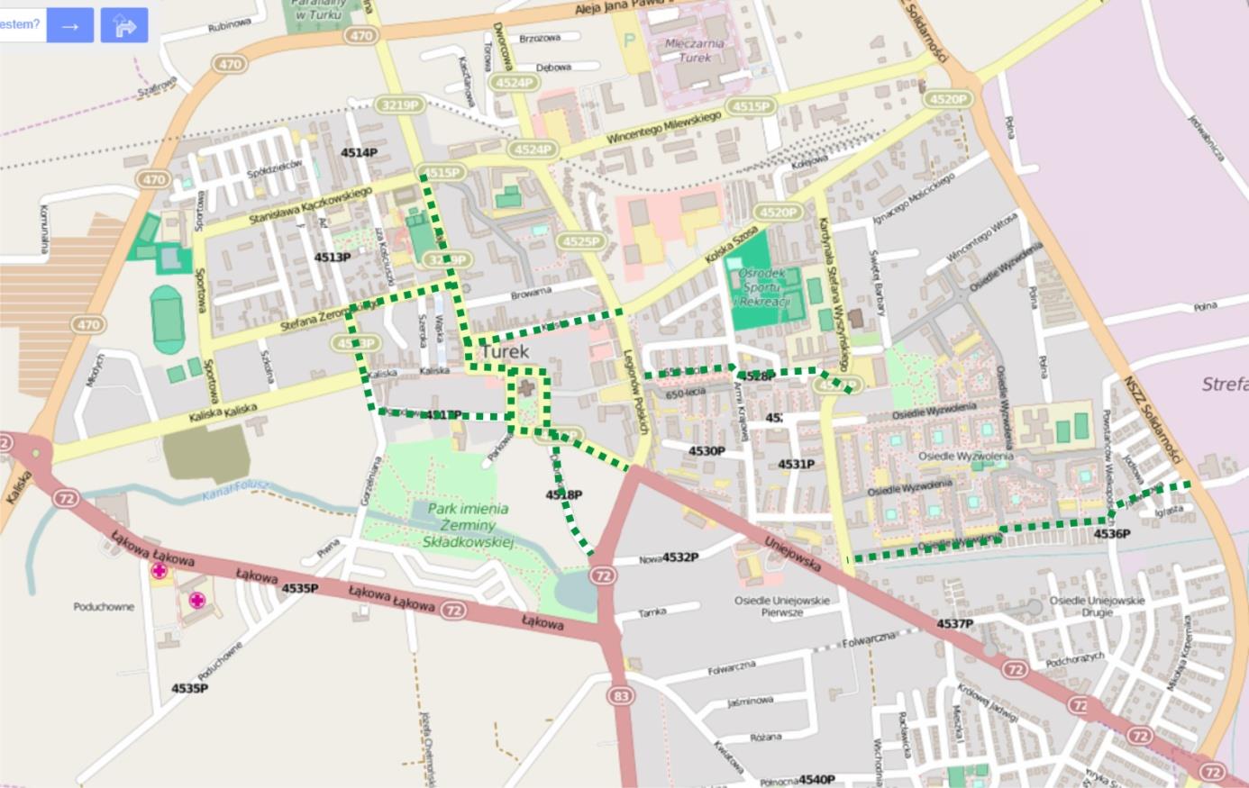 Lokalne węzły komunikacyjne powinny obejmować zatoki przystankowe, wiaty, zadaszone parkingi rowerowe oraz tablice z informacją dla pasażerów i w miarę możliwości toaletę oraz kiosk. 7.