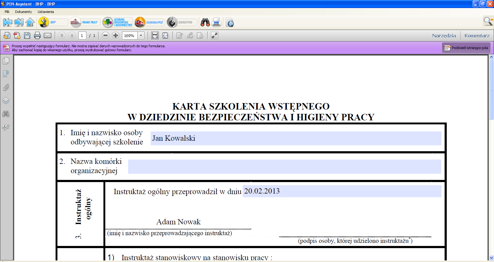 Druki interaktywne z
