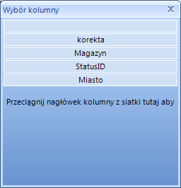 Wyczyść Sortowanie służy do wyczyszczenia filtrów i przywrócenia pierwotnej listy wyników. Formatowanie warunkowe (szczegółowo opisane niżej).