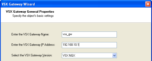 4. Definiujemy obiekt reprezentujący system VSX