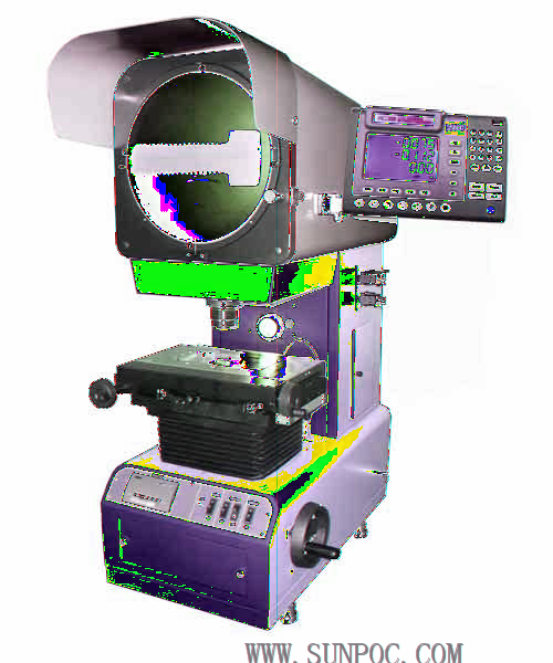 SP-3020B Profile Projector HARDNESS TESTER Application: This digital type high-precision projector is a highly efficient measuring instrument integrating light, machine and electricity.