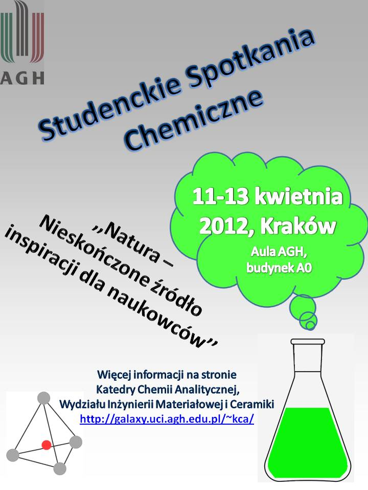 Katedra Chemii Analitycznej Wydział Inżynierii Materiałowej i