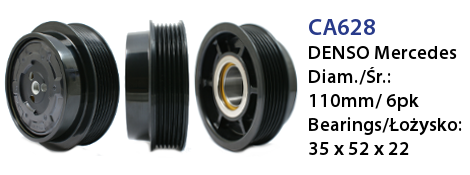 5pk 35 x 52 x 20 CA618 BMW 110mm / 6pk 35 x 52 x 12 CA627 120mm / 6pk 35