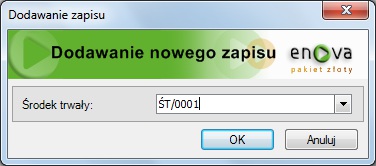 Zmiany wartości środków trwałych Zmiana wartości Zwiększenie wartości, Zmniejszenie wartości.