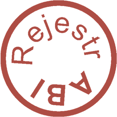 Regulamin Konta Portalu RejestrABI I. Postanowienia wstępne 1. Konto Portalu RejestrABI jest udostępniane przez firmę IPInfo Przemysław Jatkiewicz usługi informatyczne z siedzibą w Gdańsku, ul.