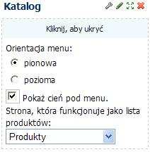 Str. 62 Moduł e-sklep v. 3.5 W ramach tego komponentu stale wyświetlane są jedynie grupy, które na liście towarów w CDN OPT!MA, są bezpośrednio pod grupą, z której następuje eksport do e-sklepu.